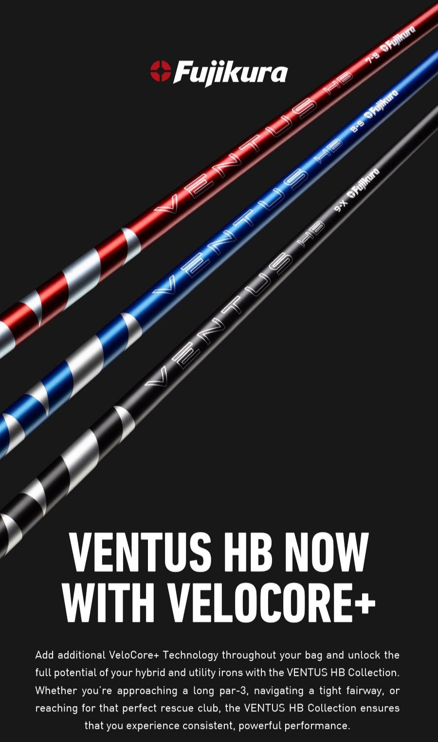 Fujikura Ventus Black VeloCore+ 8 Hybrid
