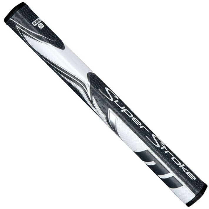 SuperStroke ZENERGY Flatso 2.0 GOLF Putter Grip Black/White
