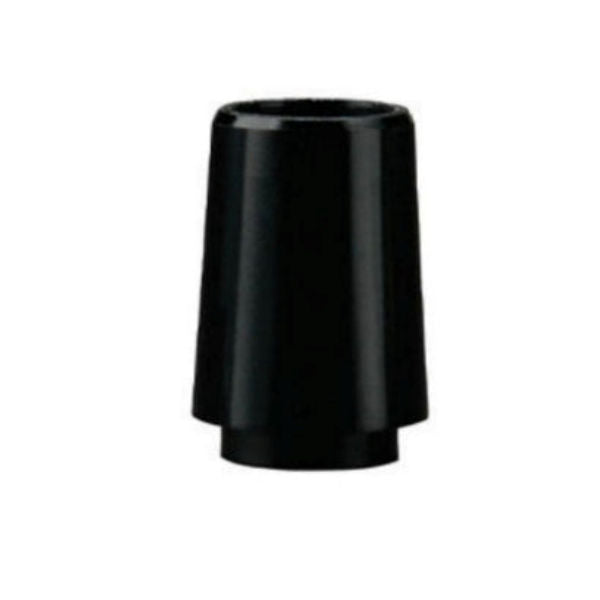 Collared .370" Black Parallel 0.750" Long Iron Ferrule (Qty 1)