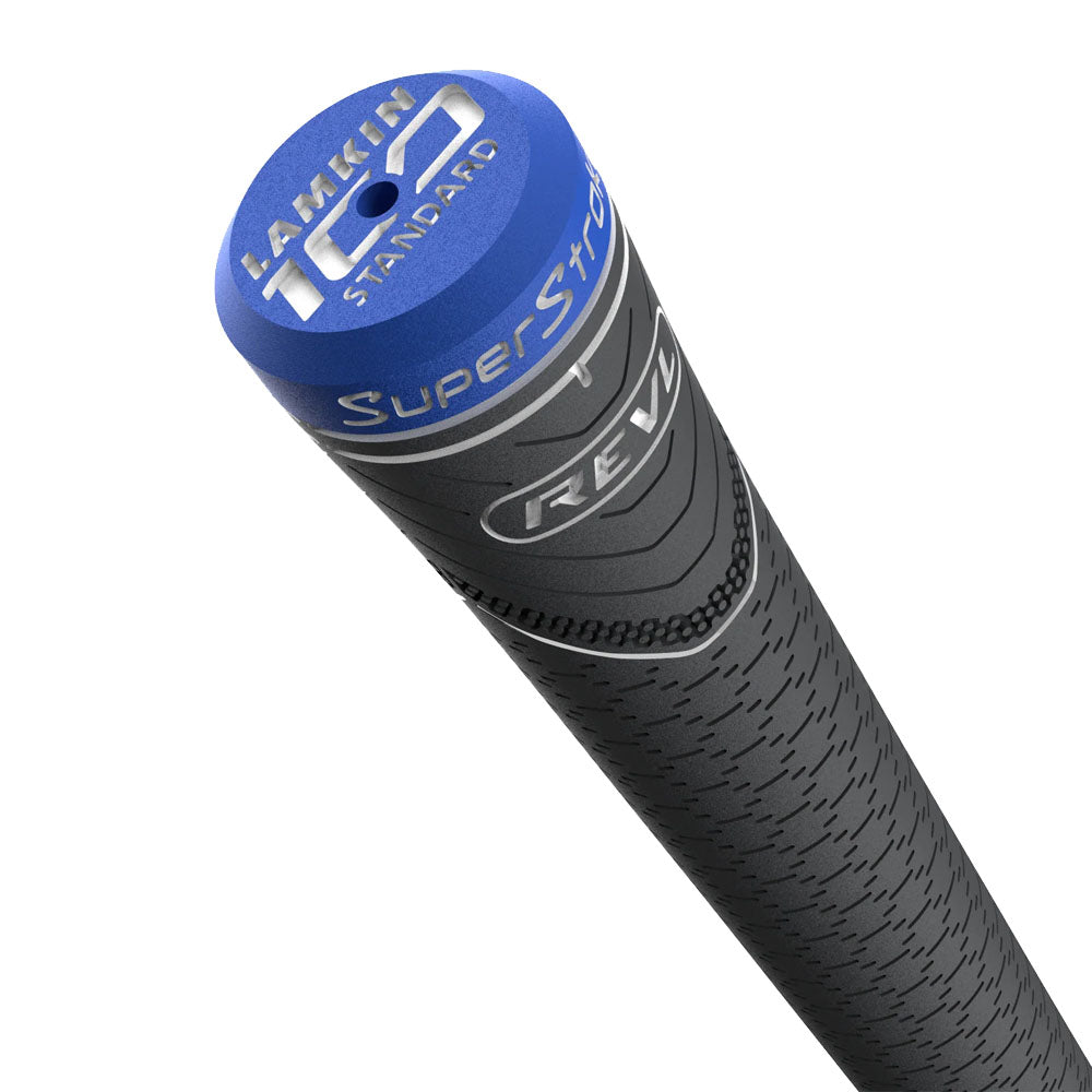SuperStroke REVL Players Non Cord Standard 60 Round (Grey/Blue)