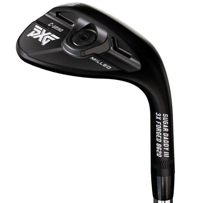 PXG 0311 SUGAR DADDY III MILLED WEDGE (Black) – GolfStorePro