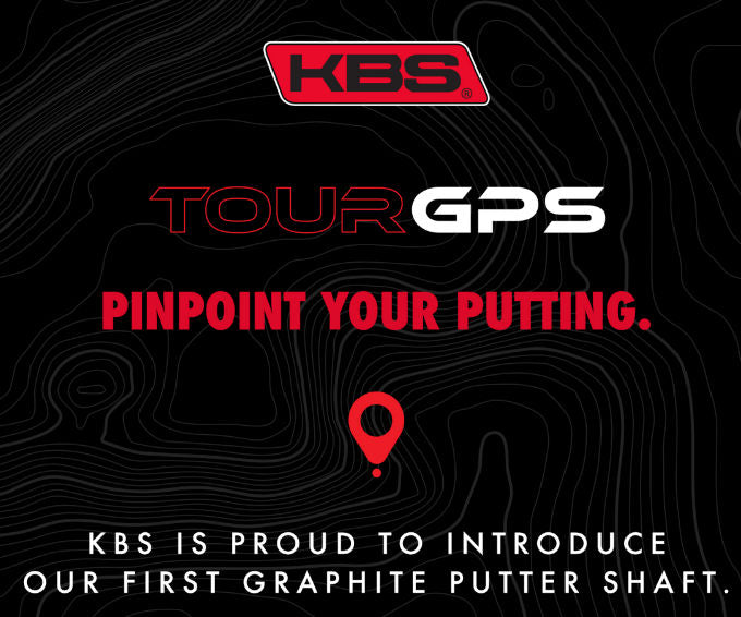 KBS GPS Graphite Straight Putter Shaft .370" Parallel