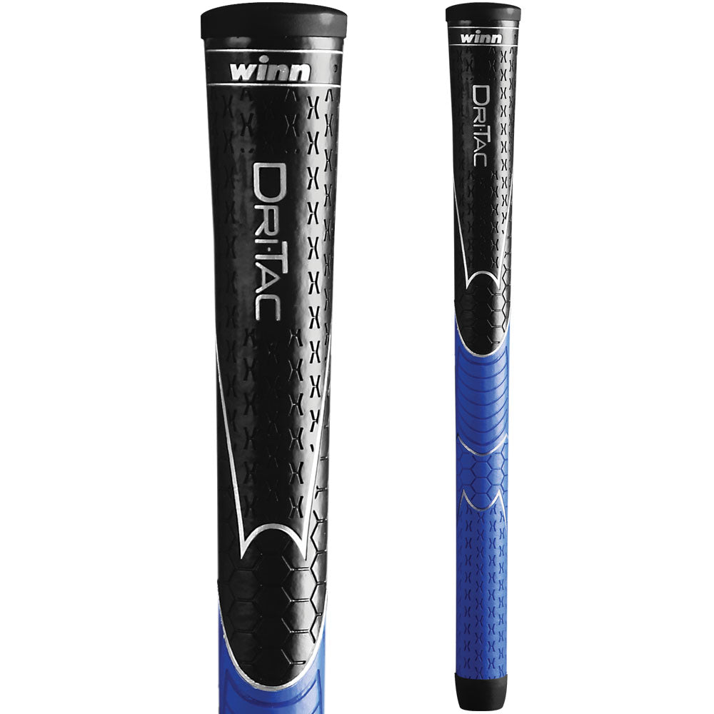 Winn Dri-Tac Black/Blue Midsize 60 Round