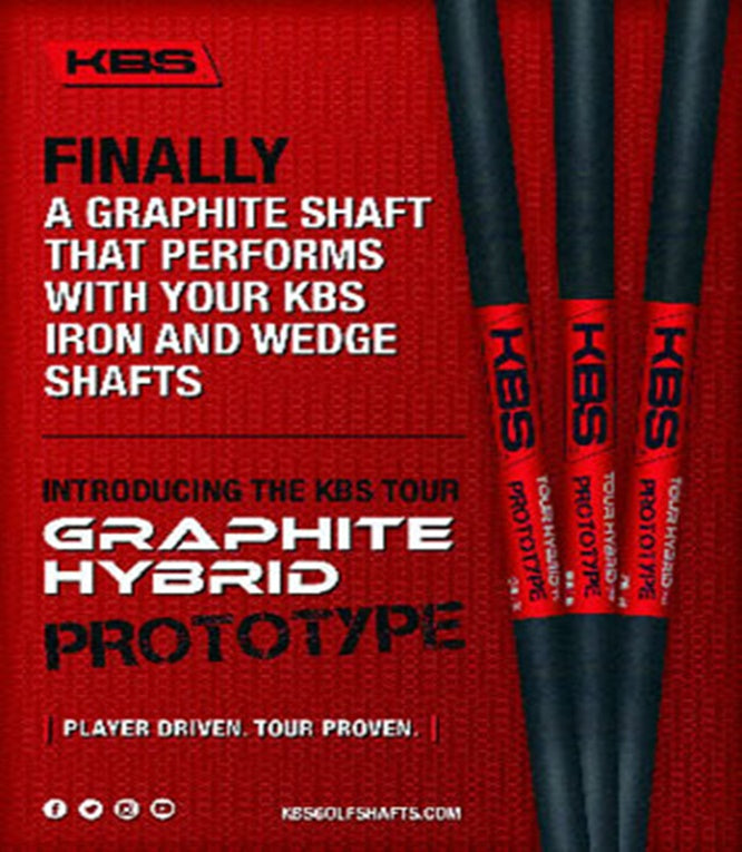 Kbs Tour Graphite Hybrid Prototype 85 .370"