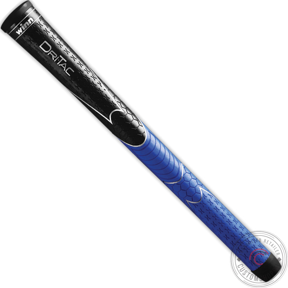 Winn Dri-Tac Black/Blue Midsize 60 Round