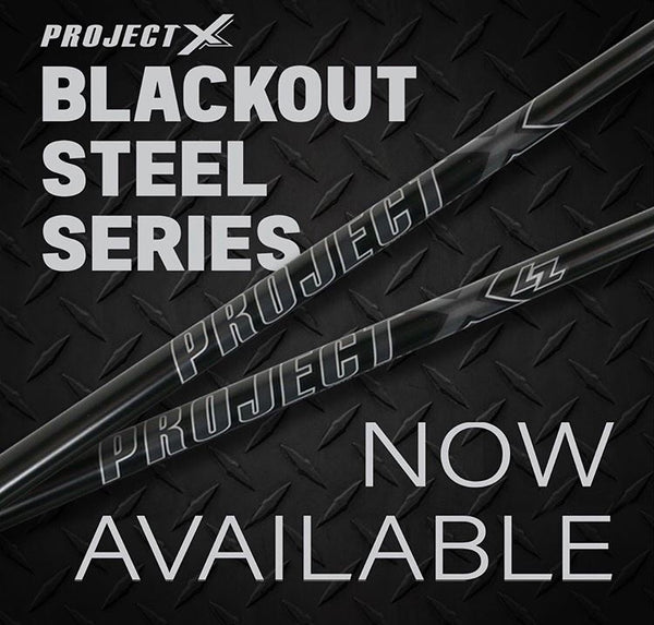 Project X LZ Blackout Steel Iron Set (4-PW) .355