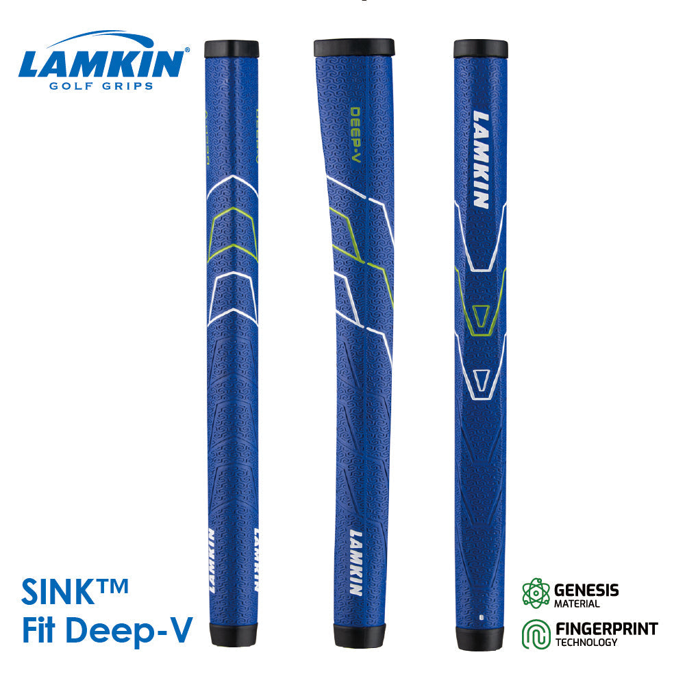 Lamkin Sink Fit Deep-V Putter Midsize