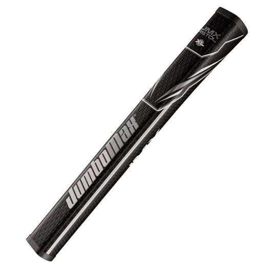 JumboMax JMX Pistol XL Putter Grip (Black/Silver)