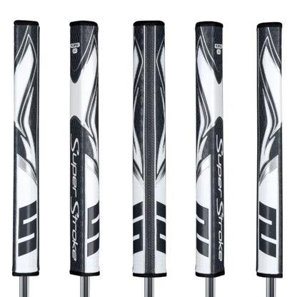 SuperStroke ZENERGY Flatso 3.0 Golf Putter Grip Black/White
