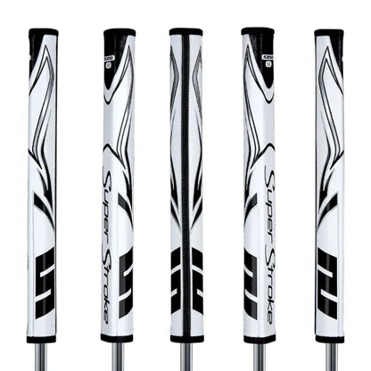 SuperStroke ZENERGY Flatso 1.0 Golf Putter Grip White/Black
