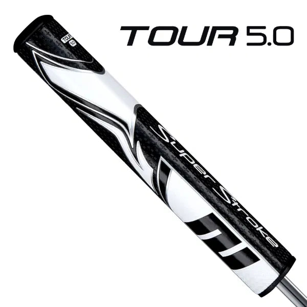 SuperStroke ZENERGY 5.0 Golf Putter Grip Black/White