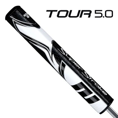 SuperStroke ZENERGY 5.0 Golf Putter Grip Black/White