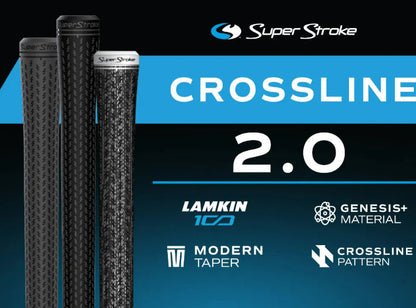SuperStroke/Lamkin Crossline 2.0 Non Cord Grey Jumbo 60 Round