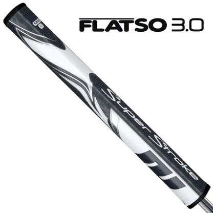SuperStroke ZENERGY Flatso 3.0 Golf Putter Grip Black/White