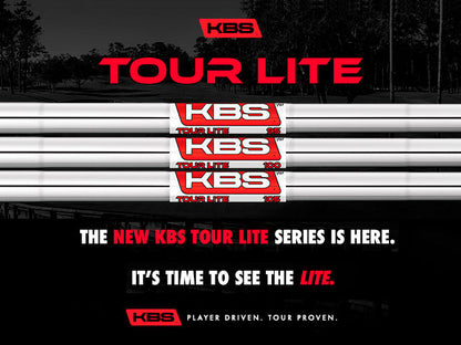 KBS Tour Lite Iron Shaft Set (4-pw) .370" Parallel