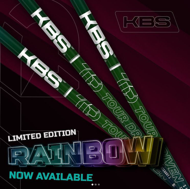 KBS TD 50g Limited Edition Rainbow Gloss Wood Shaft
