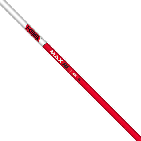 KBS MAX HL High Launch Red Gloss Driver/Wood Shaft