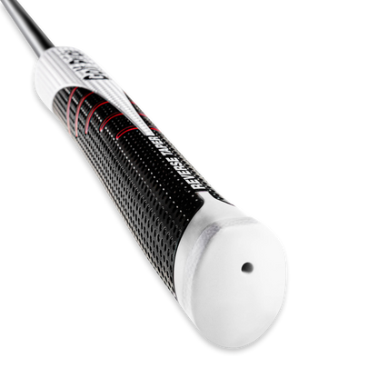 Golf Pride Reverse Taper Flat Putter Grip (Black/White/Red)