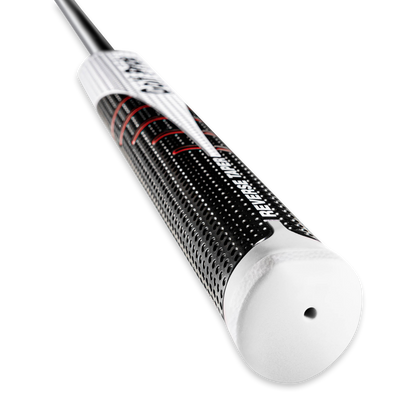 Golf Pride Reverse Taper Round Putter Grip (Black/White/Red)