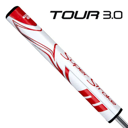 SuperStroke ZENERGY 3.0 Golf Putter Grip White/Red