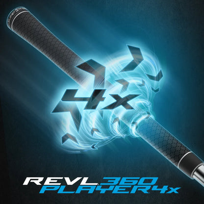 SuperStroke REVL Players 360 4X Standard 60 Round (Black)