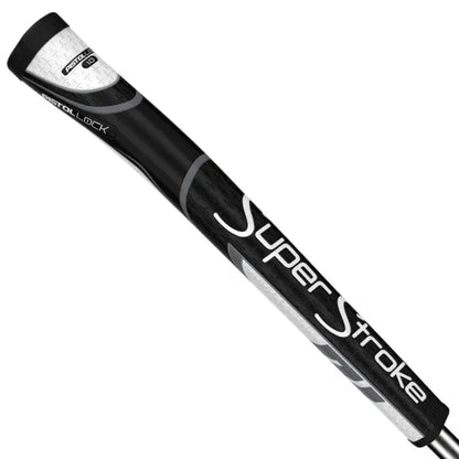 SuperStroke ZENERGY Pistol Lock 1.0 Golf Putter Grip Black/White