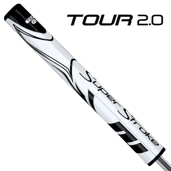 SuperStroke ZENERGY 2.0 Golf Putter Grip White/Black