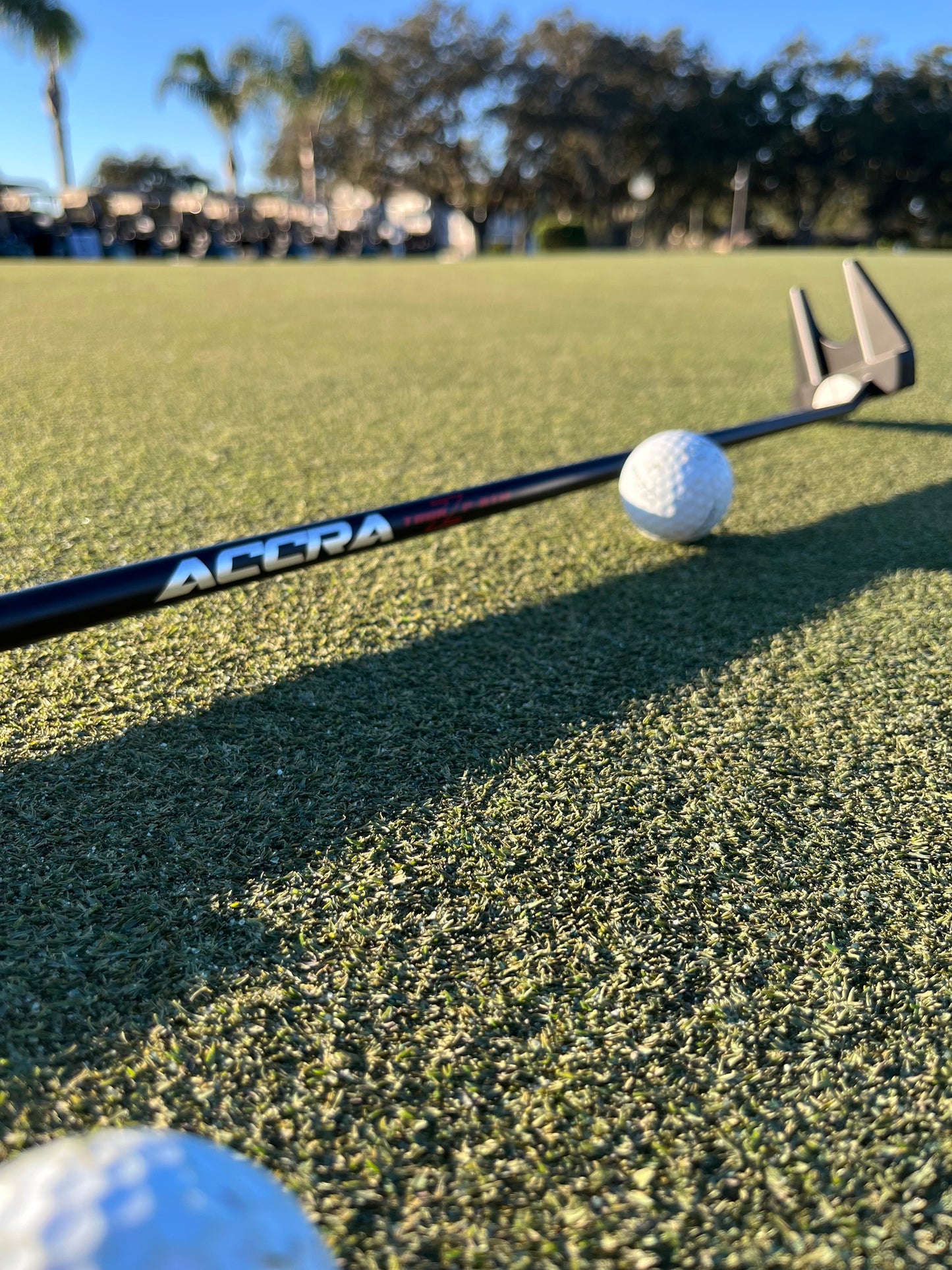 Accra TZP Red Straight Graphite Putter Shaft .370" Parallel (Over The Hosel)