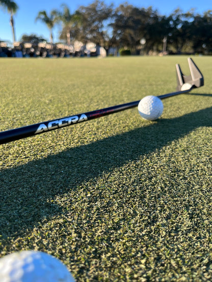 Accra TZP Red Straight Graphite Putter Shaft .370" Parallel (Over The Hosel)