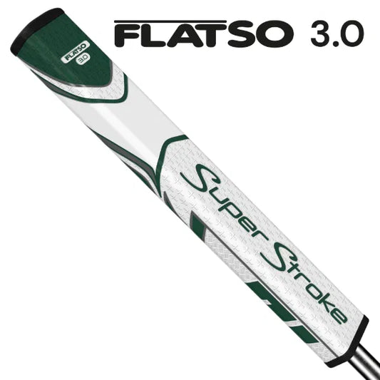 SuperStroke ZENERGY Flatso 3.0 Golf Putter Grip White/Green