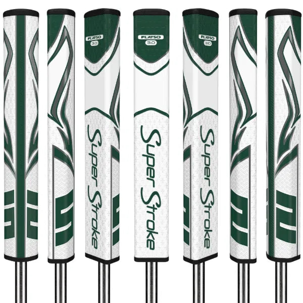 SuperStroke ZENERGY Flatso 3.0 Golf Putter Grip White/Green