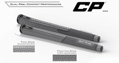 Golf Pride CP Plus4 Standard 60 Round Grey/Black