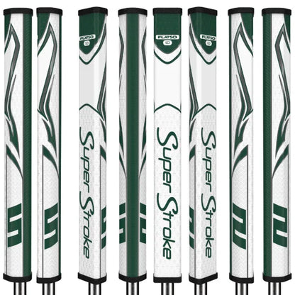 SuperStroke ZENERGY Flatso 1.0 Golf Putter Grip White/Green