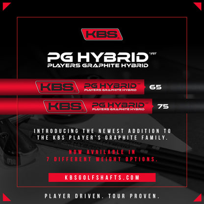 KBS PGH Players Graphite Hybrid 55