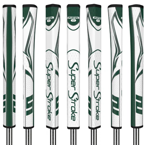 SuperStroke ZENERGY Pistol 1.0 Golf Putter Grip White/Green