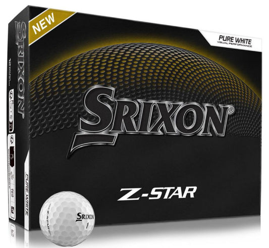 Srixon Z-Star White Golf Balls (12)