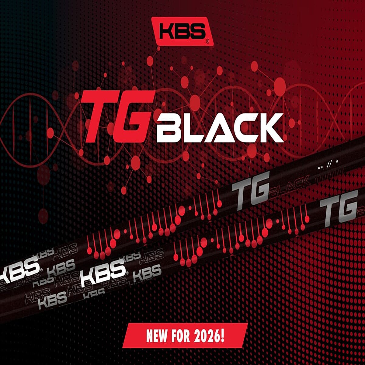 KBS TG Black 60g Graphite Wood Shaft