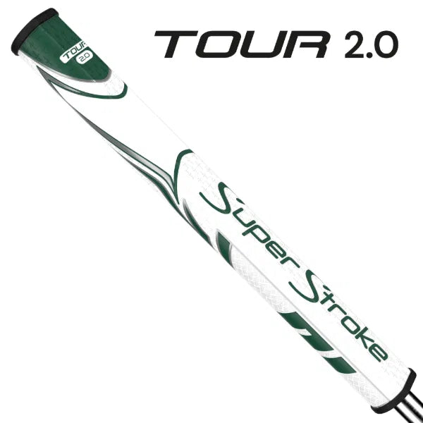 SuperStroke ZENERGY 2.0 Golf Putter Grip White/Green