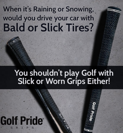 Golf Pride Tour Velvet Undersize Black Standard 58 Ribbed
