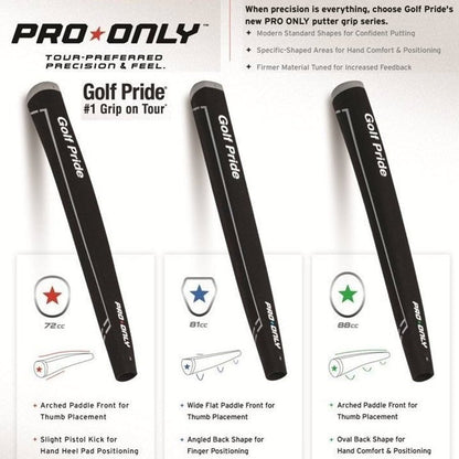 Golf Pride Pro Only Red Star 72cc
