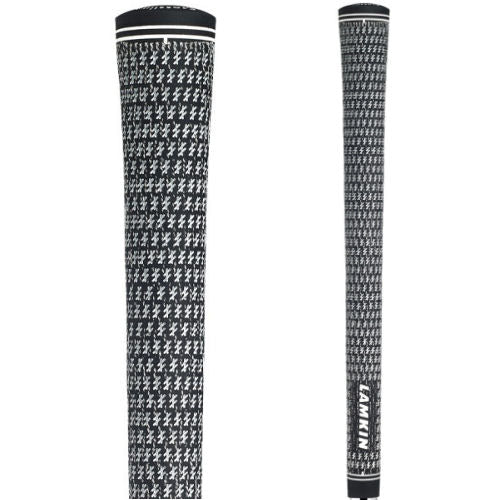 Lamkin Crossline Cord Black/White Standard 58 Ribbed