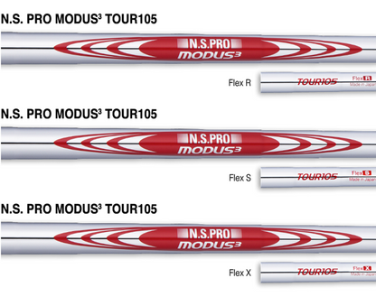 Nippon Modus Tour Wedge Shaft - .355 Taper Tip, 105/115/125g Options, Authorized Dealer