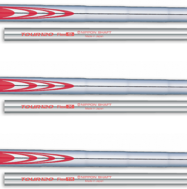 Set De 6 Fers Nippon Modus 3 Tour 120 X-Stiff .355 - Arbres Set De 6 Fers Nippon Modus 3 Tour 120 X-Stiff .355 - Arbres